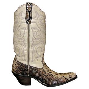 Python skin cowboy boots